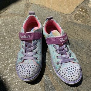 Girls’ Skechers Twinkle Toes -Sparkle Lite Sneaker